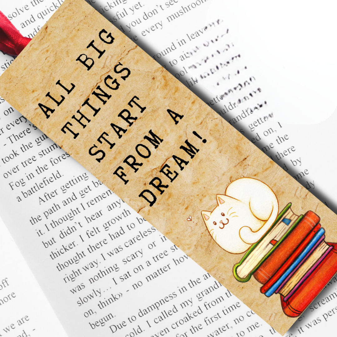 Bookmark with quote 'Make Today Epic'