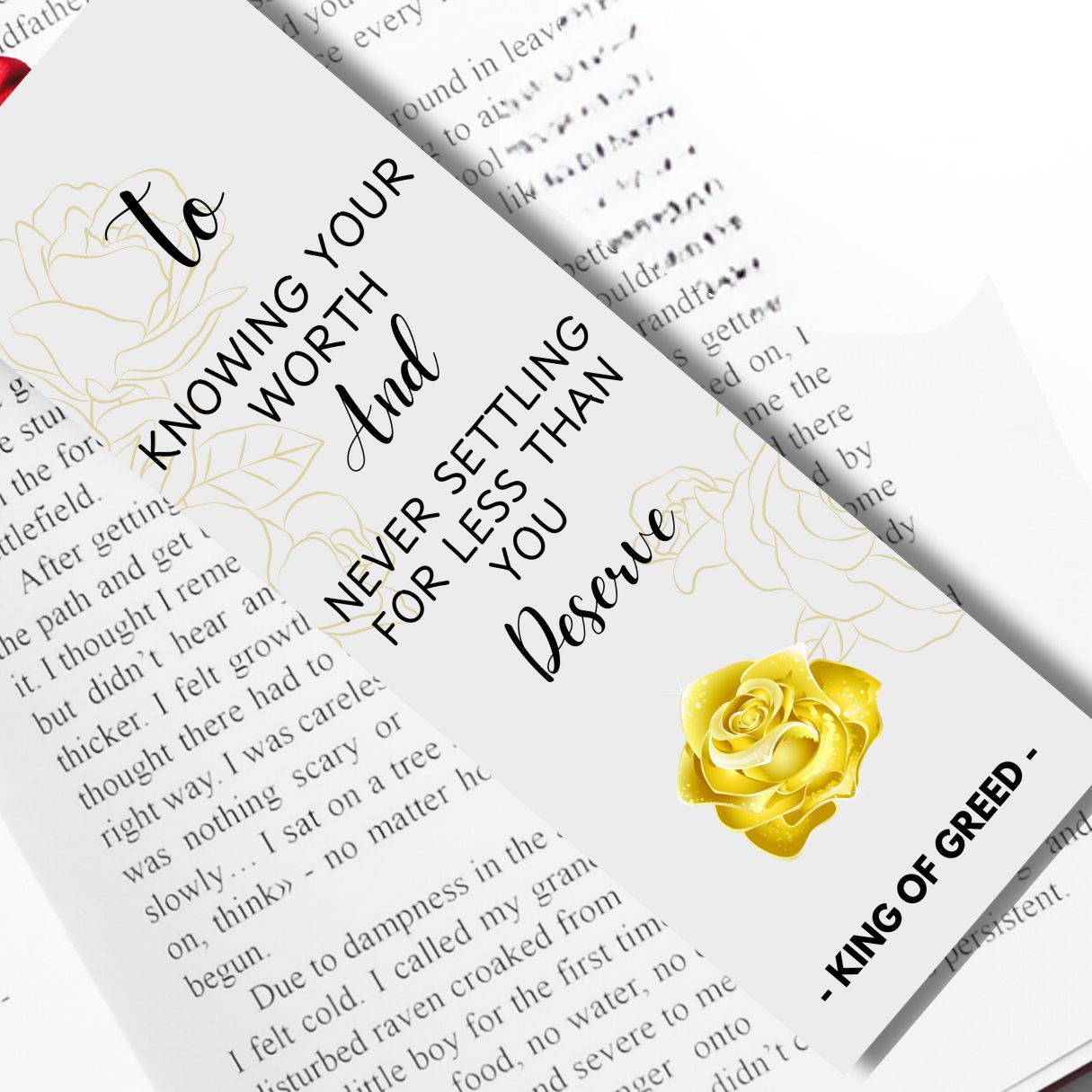King of Sins Series Bookmarks