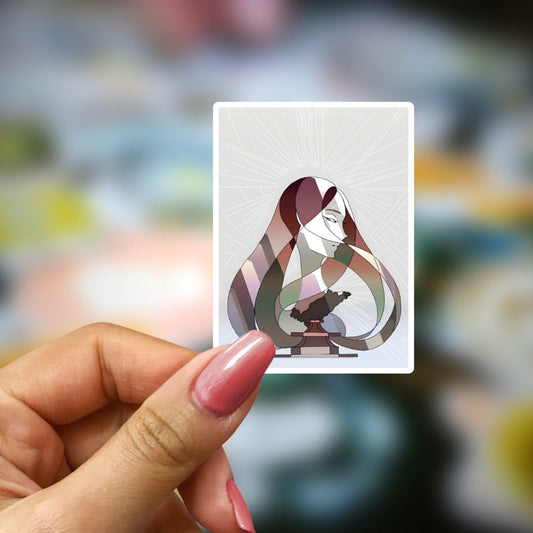 Bookish Vinyl Holographic Sticker - Manga - Houseki no Kuni - Statue Art Bust - Bort
