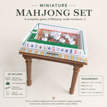 Miniature Mahjong Set