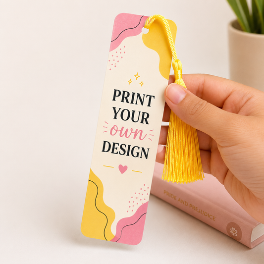 Custom Metal Bookmark – Print Your Own Design