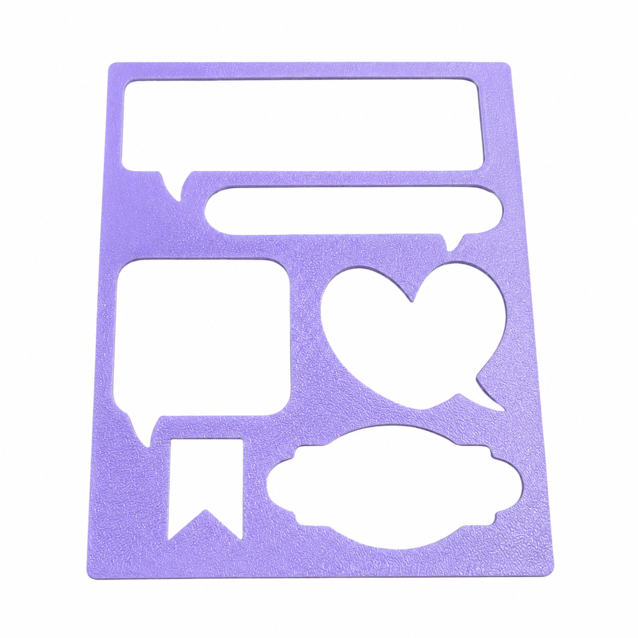 Speech Bubble, Journal Stencils, Planner Stencils
