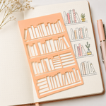 Book Tracker, Journal Stencils, Planner Stencils