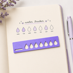 Mini Water Tracker, Journal Stencils, Planner Stencils