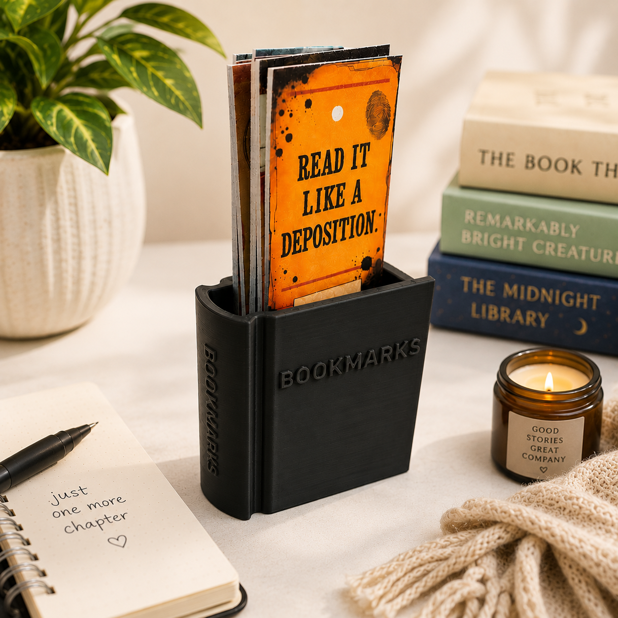 Compact Bookmark Holder