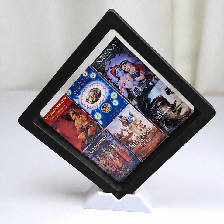 Devotional Miniature Book Frame Display - Peach