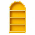 Miniature Arched Bookshelf – fits Tuneemanee Miniature Books - Yellow