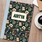 Personalised Slytherin Notebook | Harry Potter B5 Journal Gift