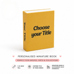 Miniature English Books Replicas - Choose your titles!