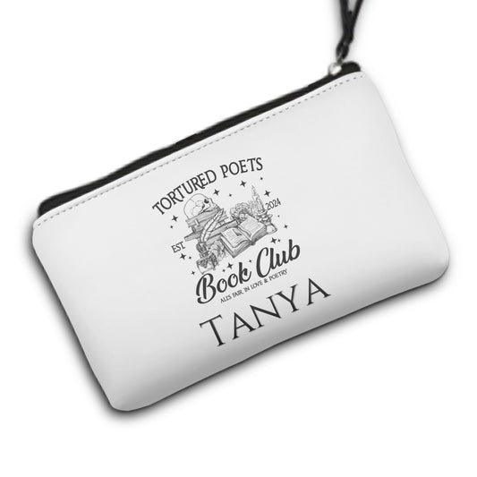 Tortured Poets Book Club Inspired Pouches - Personalised