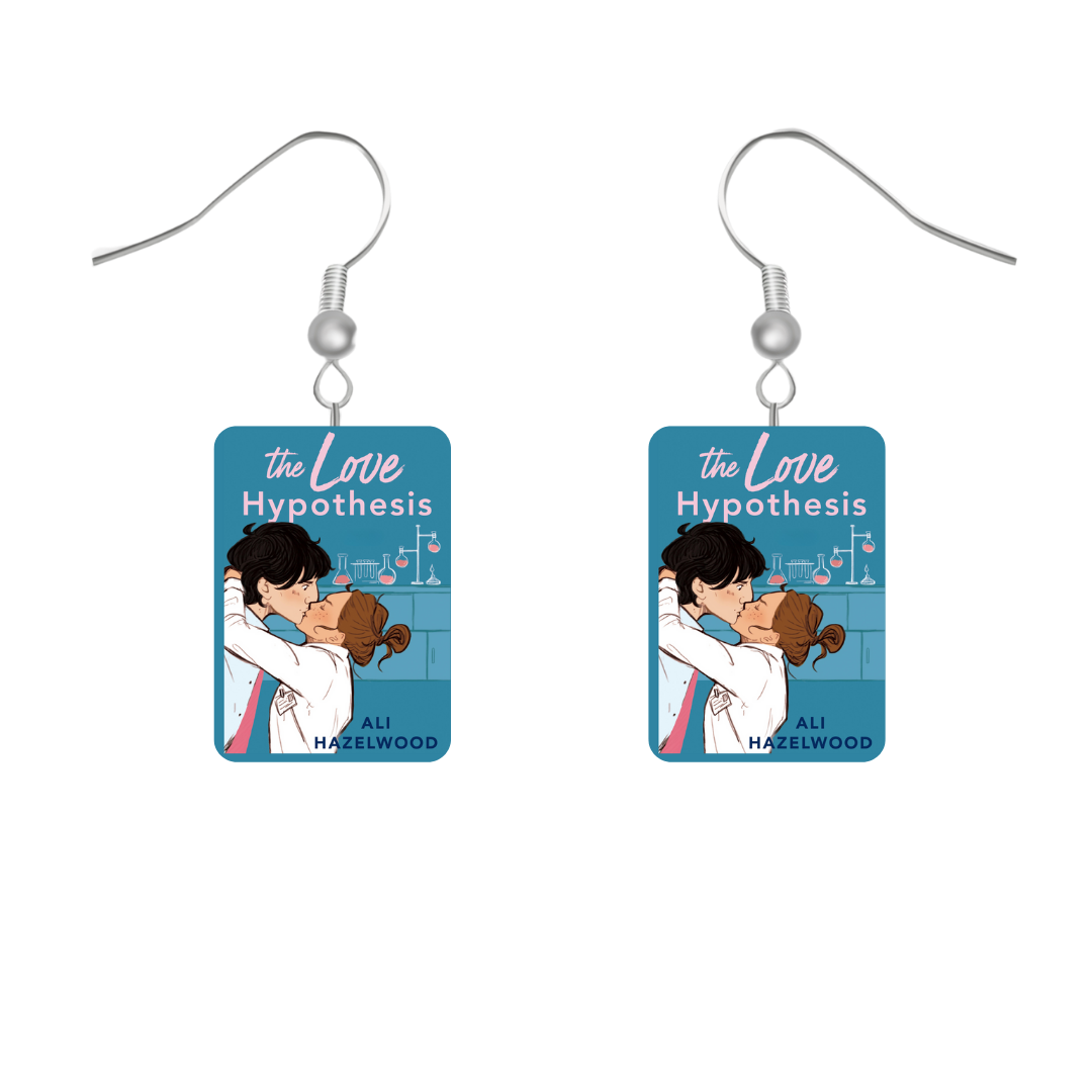Miniature Book Cover Earrings