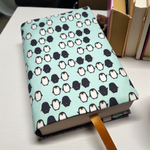 Penguin Fabric Dust Jacket — Protect Your Books in Style