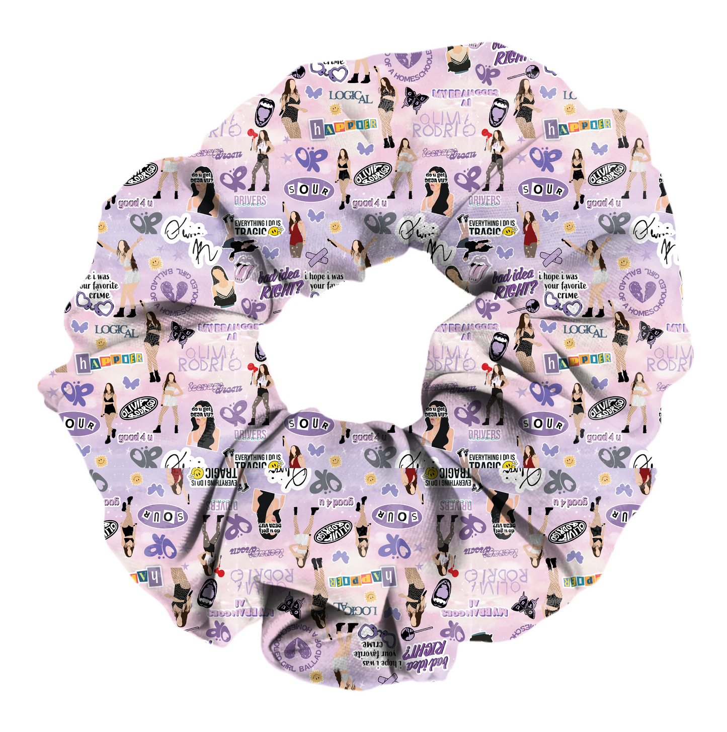 Satin Scrunchie - Olivia Rodrigo Inspired