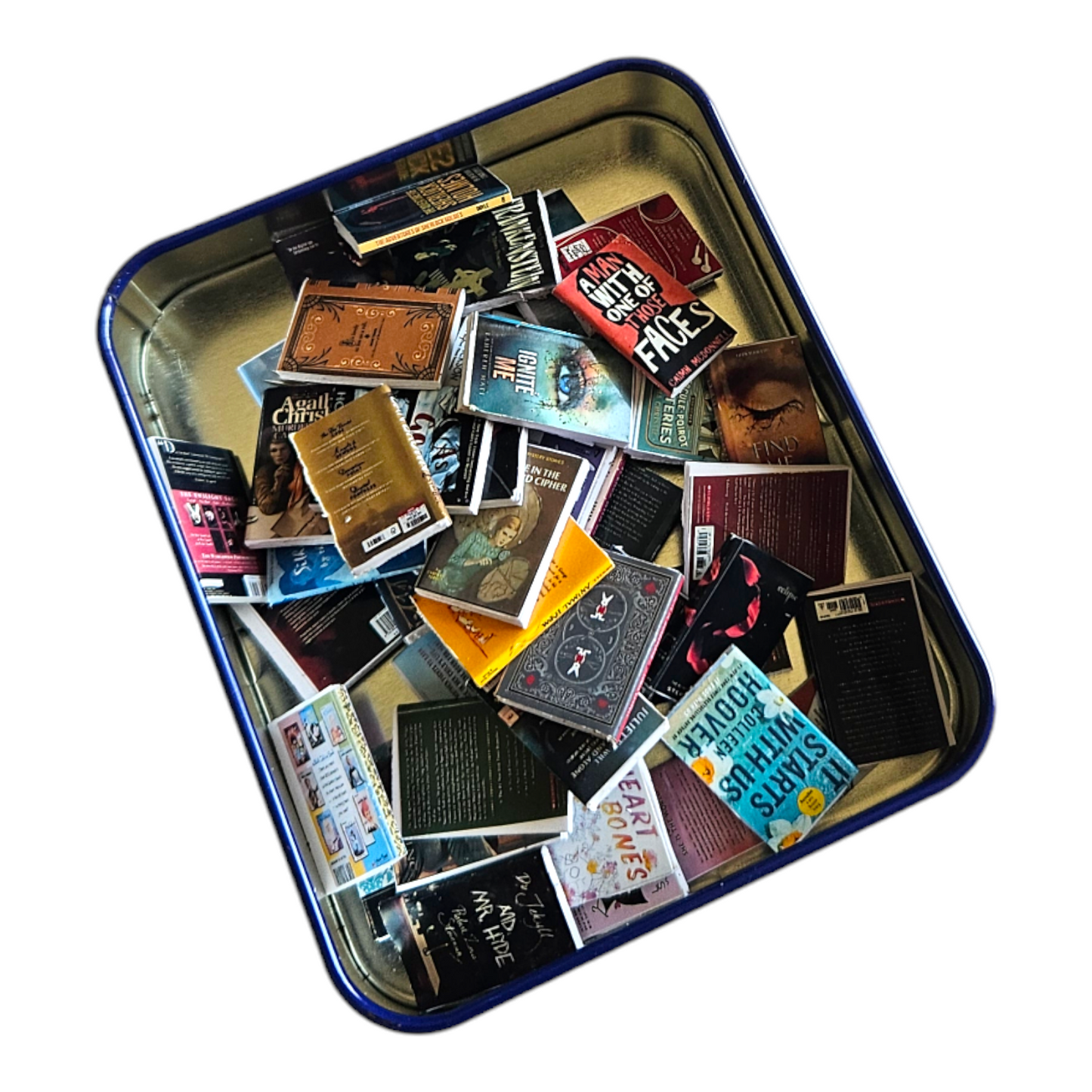 Miniature English Books Replicas - Choose your titles!