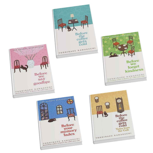 Toshikazu Kawaguchi - Miniature Books Replicas  - Before Coffee Gets Cold series