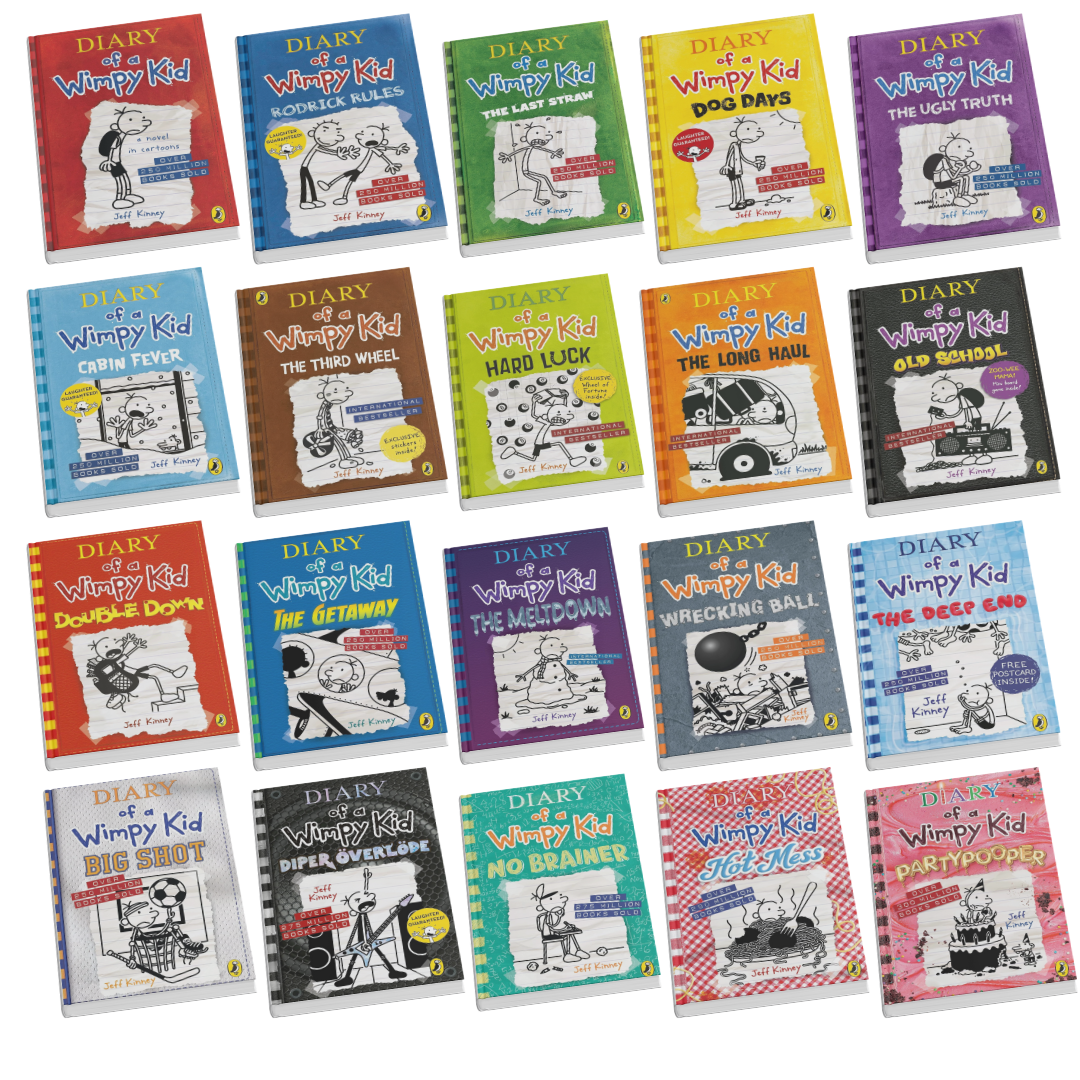 Diary of a Wimpy Kid - Miniature Books Replicas