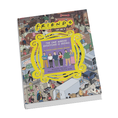 Friends: The One Where Everyone Is Hiding - Miniature Book Replicas