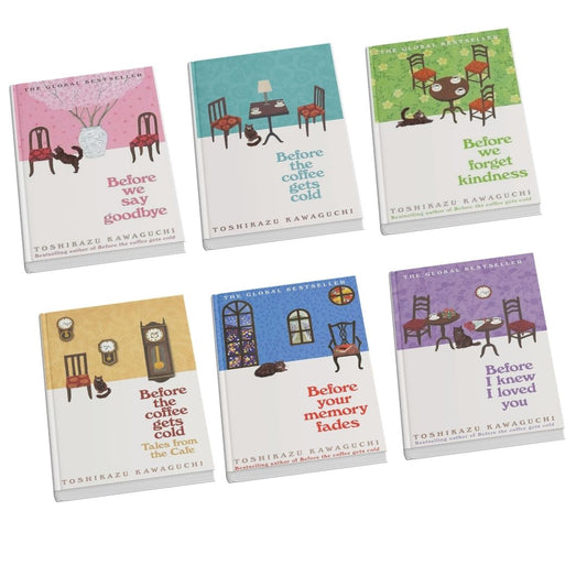 Toshikazu Kawaguchi - Miniature Books Replicas  - Before Coffee Gets Cold series