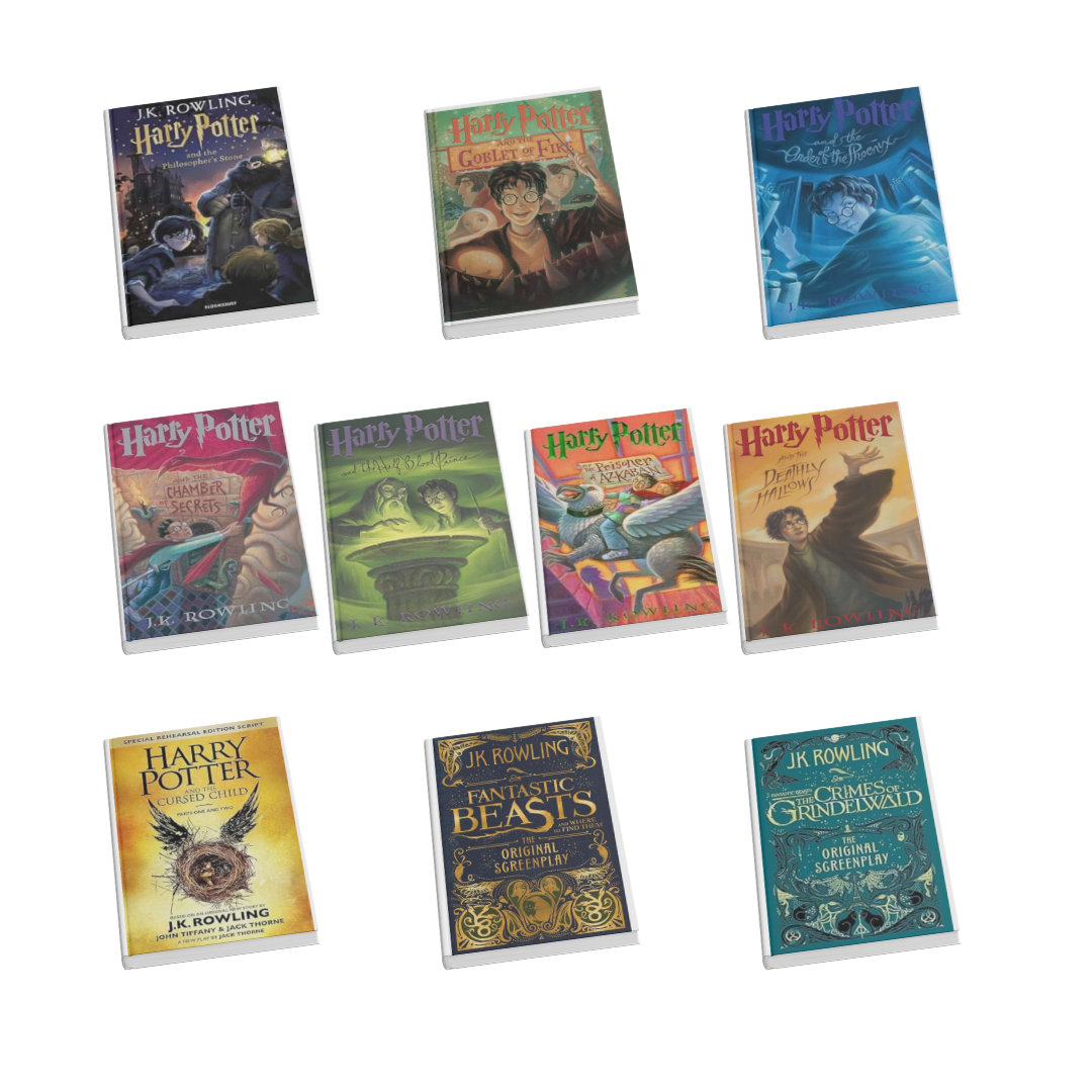 J. K. Rowling - Miniature Books Replicas  - Harry Potter