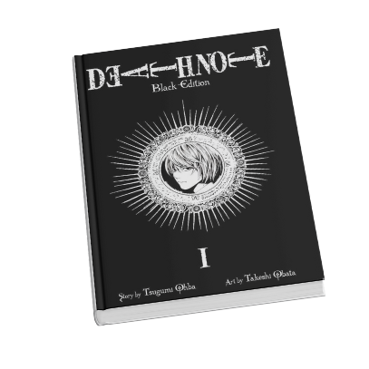 Death Note Black Edition, Vol. 1 by Tsugumi Ohba Takeshi Obata) - Miniature Book Replicas