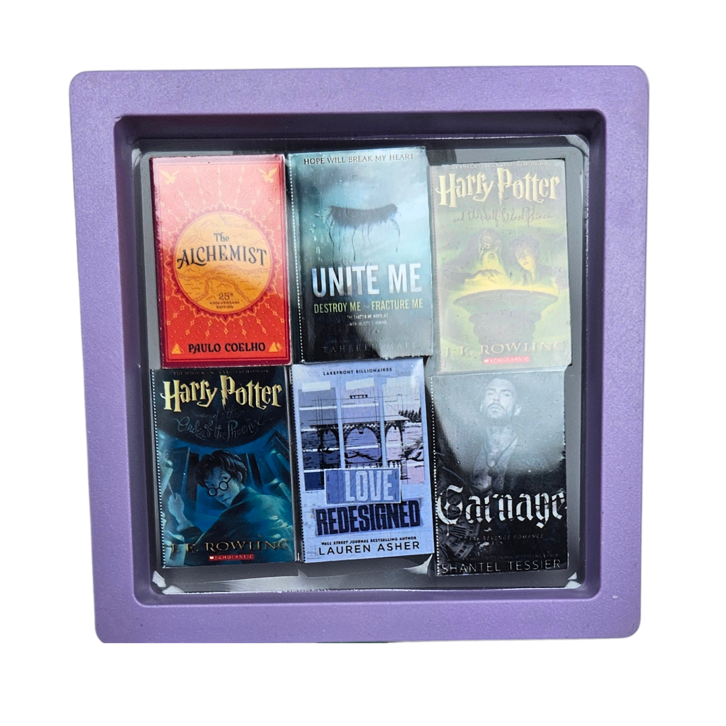 Miniature Book Display Frame – Fits up to 6 Tiny Books!