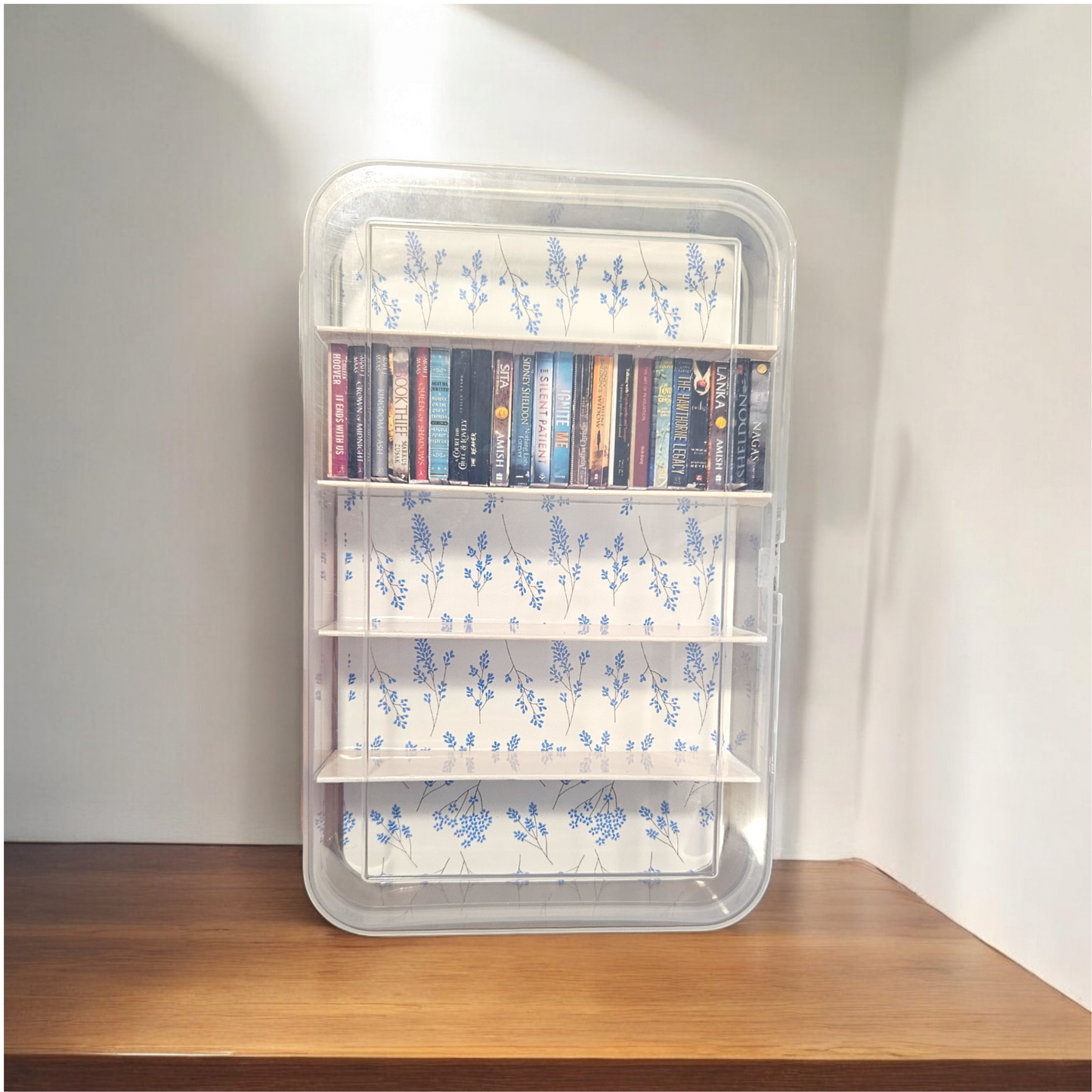 Miniature Travel Bookshelf - Your Portable Library Companion