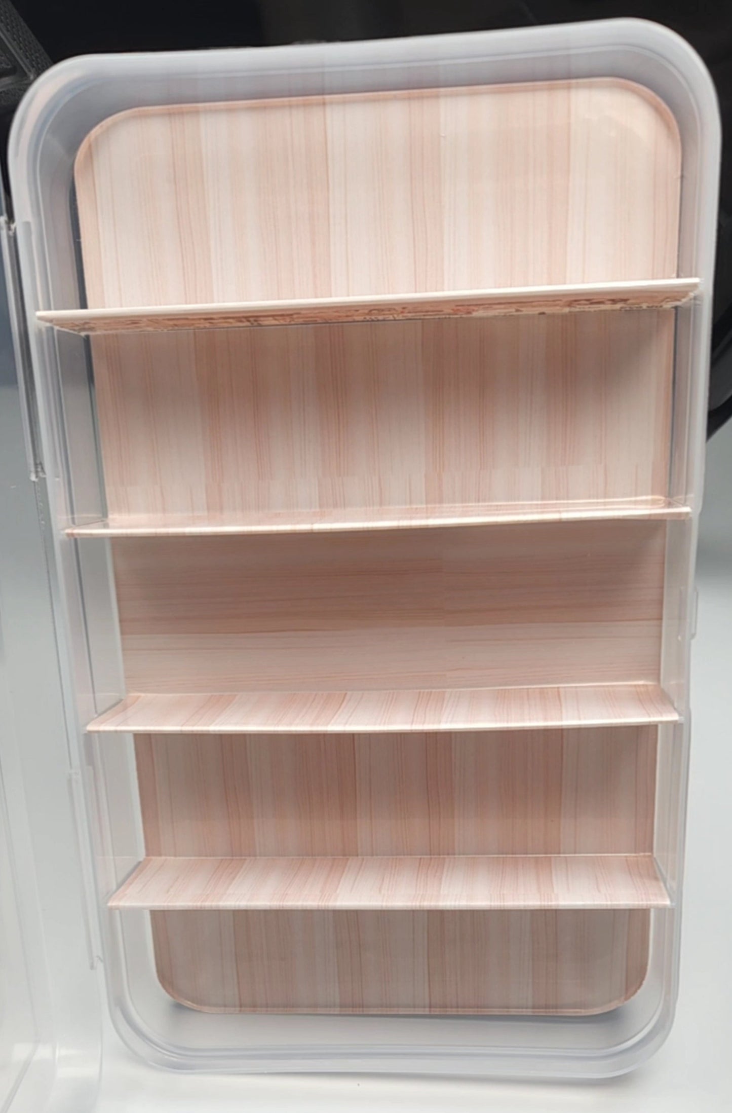 Miniature English Books Replicas - random Titles - 100 books + Miniature Travel Bookshelf