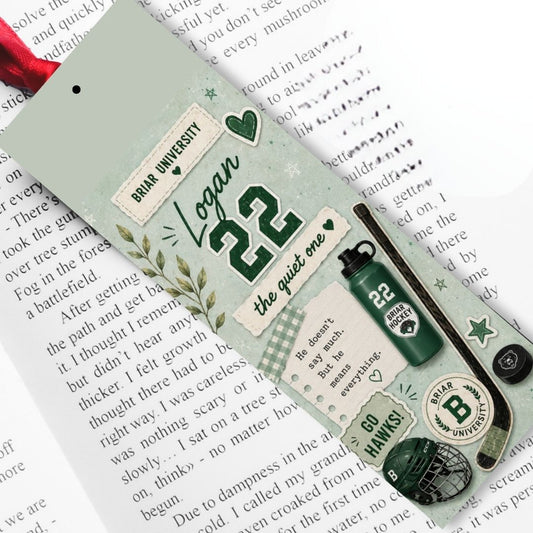 Off Campus Bookmark - The Mistake Logan 22