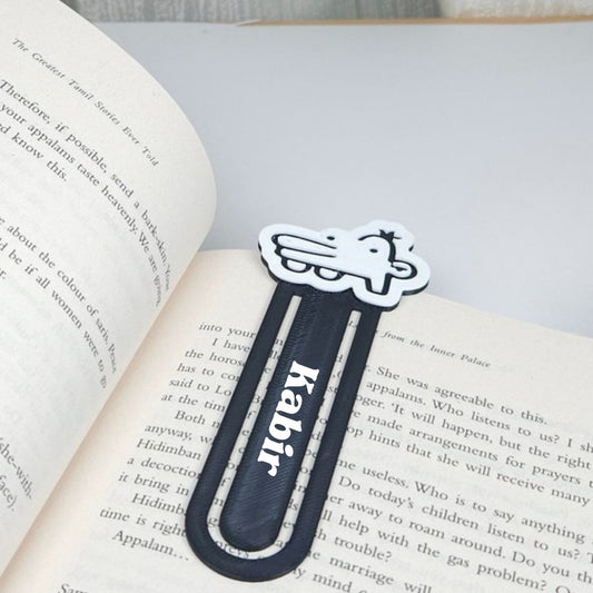 Personalised Diary of a Wimpy Kid Bookmark | Custom Name Cartoon Bookmark | Cute Gift for Readers | Manny Heffley
