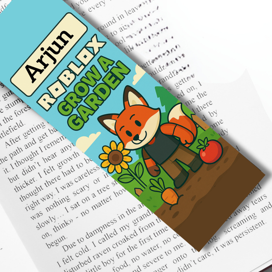 Roblox Inspired Felt Bookmark - Personalised