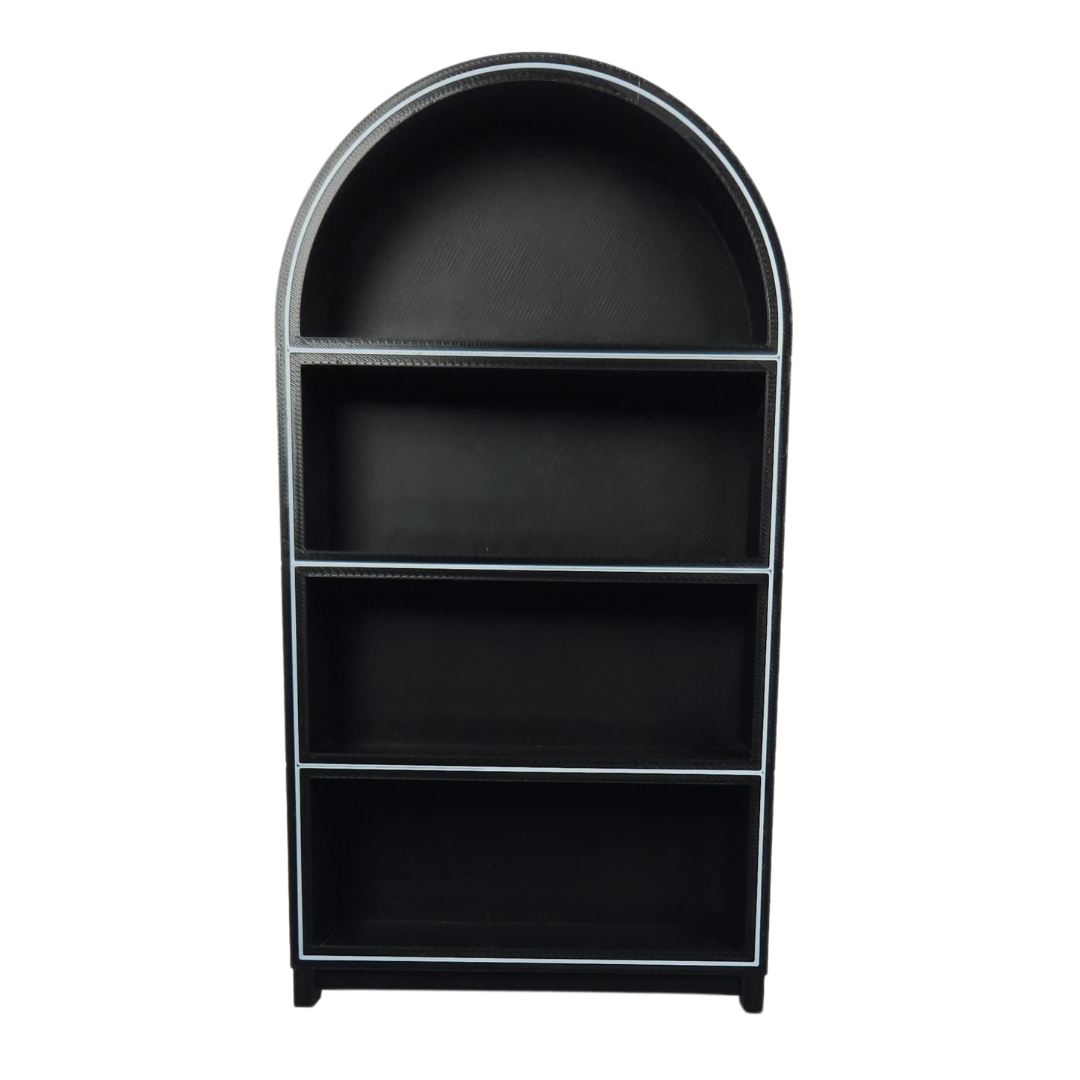 Miniature Arched Bookshelf – fits Tuneemanee Miniature Books