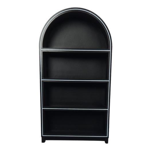 Miniature Arched Bookshelf – fits Tuneemanee Miniature Books Black
