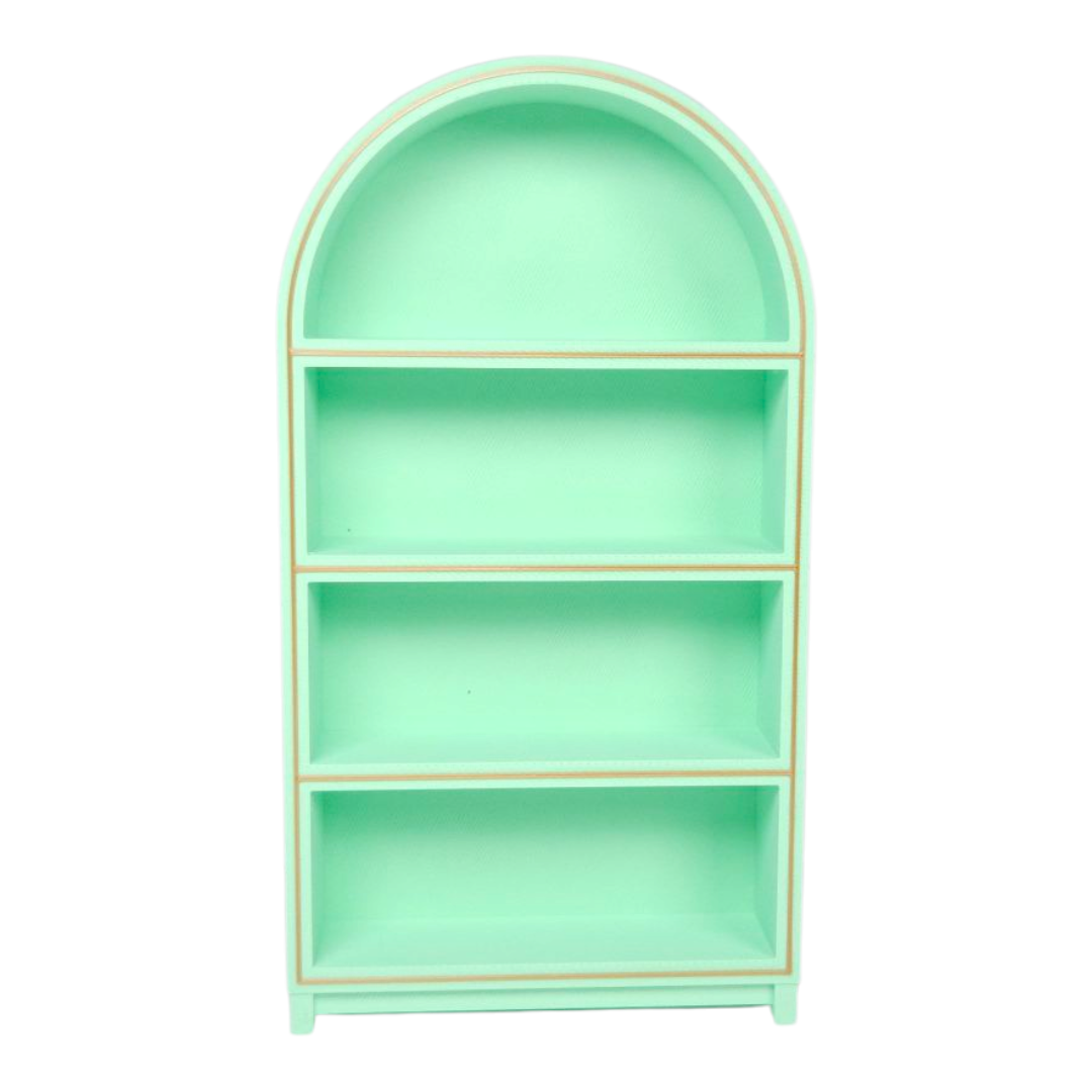 Miniature Arched Bookshelf – fits Tuneemanee Miniature Books