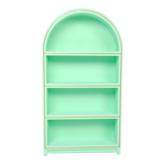 Miniature Arched Bookshelf – fits Tuneemanee Miniature Books - Mint Green