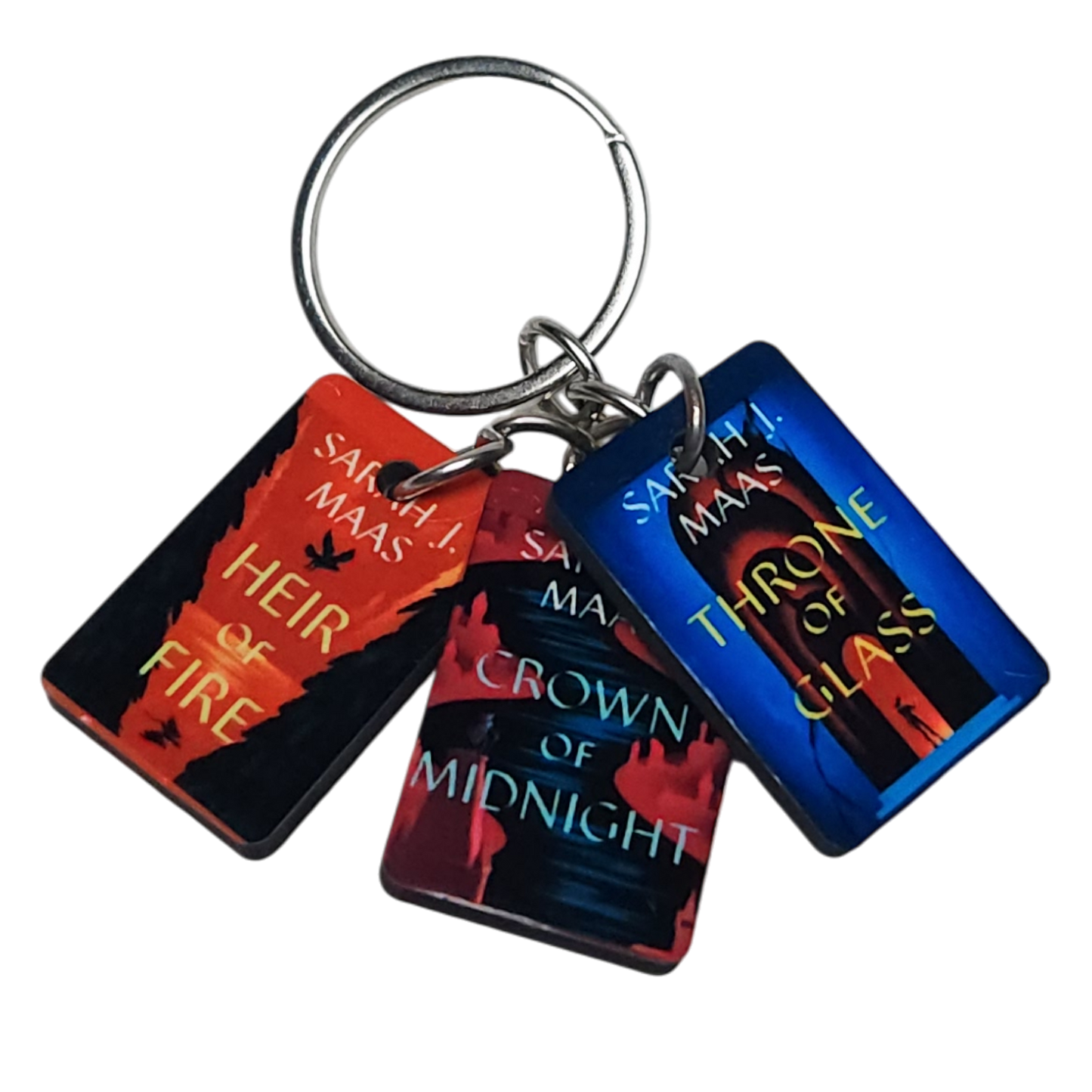 Miniature Book Trio Keychain – Choose Any 3 Titles